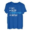 Eat Sleep Drop Loads Repeat Trucker T-Shirt