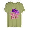 Damen Truckerbabe Trucker Babe Anhänger LKW Fahrerin T-Shirt
