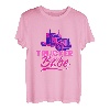 Damen Truckerbabe Trucker Babe Anhänger LKW Fahrerin T-Shirt