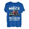 Ich bin eine Nichte und ein Trucker Nichts macht mir Angst Muttertag T-Shirt