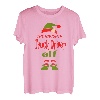 Pyjama-Party-Schlafanzug, Motiv: Truck Driver Elf T-Shirt