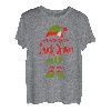 Pyjama-Party-Schlafanzug, Motiv: Truck Driver Elf T-Shirt
