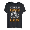 Herren LKW Fahrer Opa Berufskraftfahrer Kraftfahrer Trucker T-Shirt