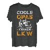 Herren LKW Fahrer Opa Berufskraftfahrer Kraftfahrer Trucker T-Shirt
