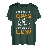 Herren LKW Fahrer Opa Berufskraftfahrer Kraftfahrer Trucker T-Shirt