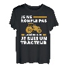 Herren Ich ne schnarchen nicht Ich träume, dass ich ein Traktor bin T-Shirt