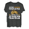 Herren Ich ne schnarchen nicht Ich träume, dass ich ein Traktor bin T-Shirt