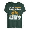 Herren Ich ne schnarchen nicht Ich träume, dass ich ein Traktor bin T-Shirt