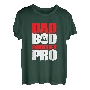 Herren Gabelstaplerfahrer Vater Lkw-Fahrer Bod Pro T-Shirt