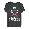 Amerikanischer Trucker für patriotischen LKW-Fahrer T-Shirt