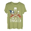 Amerikanischer Trucker für patriotischen LKW-Fahrer T-Shirt
