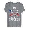 Amerikanischer Trucker für patriotischen LKW-Fahrer T-Shirt