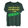Bier für die Leber ohne Arbeit Sarkasmus Spruch, Klimakleber T-Shirt
