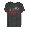 USA Flagge Spruch Lastkraftwagen Transporter Fernfahrer T-Shirt