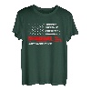 USA Flagge Spruch Lastkraftwagen Transporter Fernfahrer T-Shirt