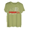 USA Flagge Spruch Lastkraftwagen Transporter Fernfahrer T-Shirt