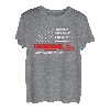 USA Flagge Spruch Lastkraftwagen Transporter Fernfahrer T-Shirt