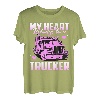Mein Herz gehört einer süßen Trucker-Frau T-Shirt