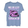 Mein Herz gehört einer süßen Trucker-Frau T-Shirt