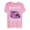 Mein Herz gehört einer süßen Trucker-Frau T-Shirt