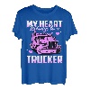 Mein Herz gehört einer süßen Trucker-Frau T-Shirt