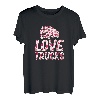 Damen LKW Fahrer Brummifahrer Lastwagenfahrer - Fernfahrer T-Shirt