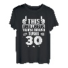 Herren 30 Jahre alt LKW Fahrer 30. Geburtstag T-Shirt