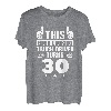 Herren 30 Jahre alt LKW Fahrer 30. Geburtstag T-Shirt