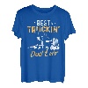 Herren Best Trucking Dad Ever LKW Fahrer Vatertag Geschenk LKW T-Shirt