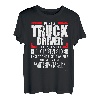 Lkw-Fahrer zu sein ist einfach wie Fahrrad fahren Lustiger Trucker T-Shirt