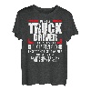 Lkw-Fahrer zu sein ist einfach wie Fahrrad fahren Lustiger Trucker T-Shirt