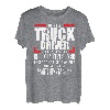 Lkw-Fahrer zu sein ist einfach wie Fahrrad fahren Lustiger Trucker T-Shirt