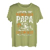 Herren Vatertag LKW Fahrer Bester Papa Papi Vater Familie Eltern T-Shirt