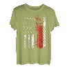 US American Flag Semi Truck Driver 18 Wheeler Trucker Geschenke T-Shirt