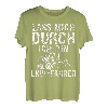 Lass Mich Durch Ich Bin LKW Fahrer Trucker Fernfahrer TShirt