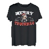 Trucker LKW Fahrer Weihnachten Pun Santa Claus Merry T-Shirt