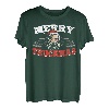 Trucker LKW Fahrer Weihnachten Pun Santa Claus Merry T-Shirt