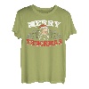 Trucker LKW Fahrer Weihnachten Pun Santa Claus Merry T-Shirt