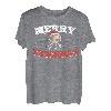 Trucker LKW Fahrer Weihnachten Pun Santa Claus Merry T-Shirt