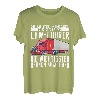 Ich Bin LKW Fahrer Und Papa Geschenk Für Papas T-Shirt