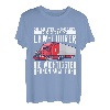 Ich Bin LKW Fahrer Und Papa Geschenk Für Papas T-Shirt