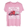 Ich Bin LKW Fahrer Und Papa Geschenk Für Papas T-Shirt