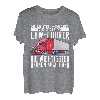 Ich Bin LKW Fahrer Und Papa Geschenk Für Papas T-Shirt