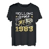 18 Wheeler Truck 40. Geburtstag Design für Semi Truck Fahrer T-Shirt