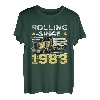 18 Wheeler Truck 40. Geburtstag Design für Semi Truck Fahrer T-Shirt