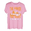 Je höher der LKW desto näher an Gott lustiger Trucker-Fahrer T-Shirt
