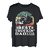 LKW-Fahrer-Design für Herren, Halbanhänger, LKW, Vater, großes Rig T-Shirt