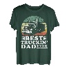 LKW-Fahrer-Design für Herren, Halbanhänger, LKW, Vater, großes Rig T-Shirt