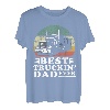 LKW-Fahrer-Design für Herren, Halbanhänger, LKW, Vater, großes Rig T-Shirt