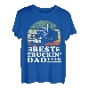 LKW-Fahrer-Design für Herren, Halbanhänger, LKW, Vater, großes Rig T-Shirt
